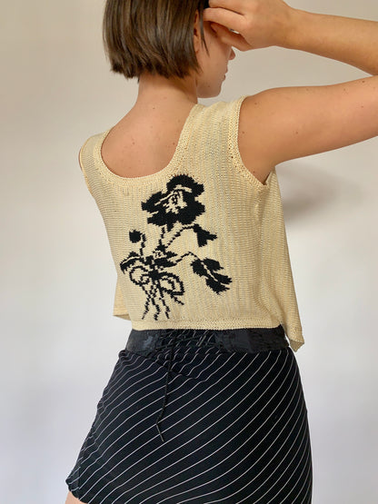 Coquette Knit Vest - XS