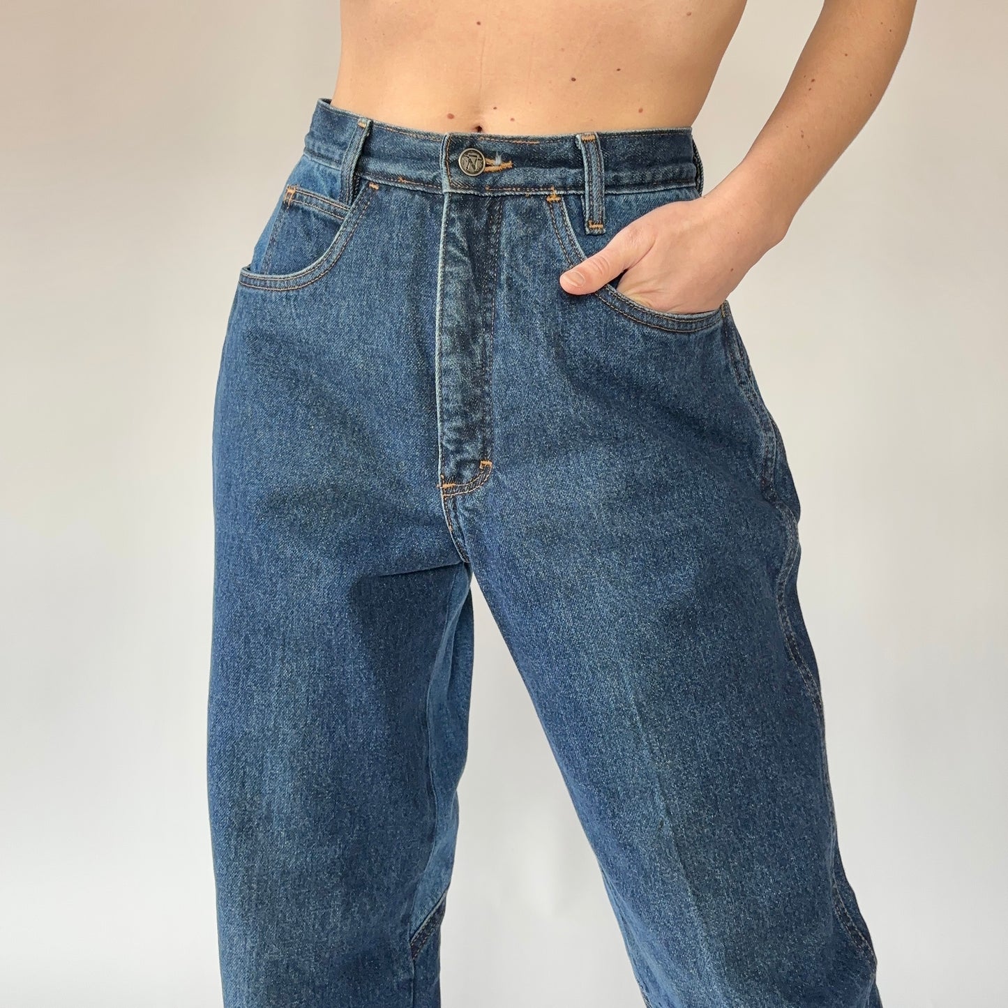 80s Western Heart Jeans (S)