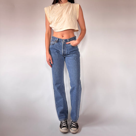 90s Levi’s 501 “For Women” Jeans (S)