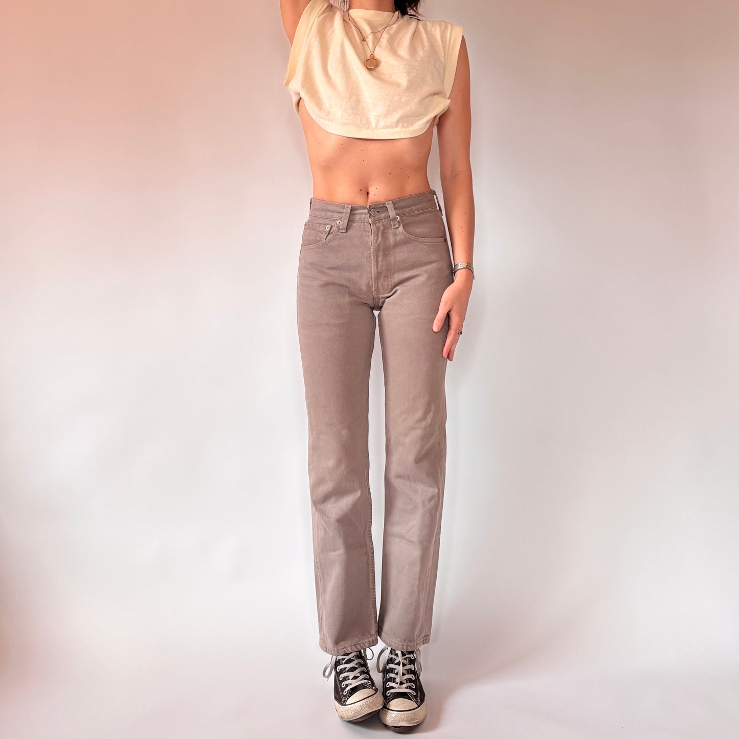 Levi’s 90s Neutral 501 Jeans (XS)