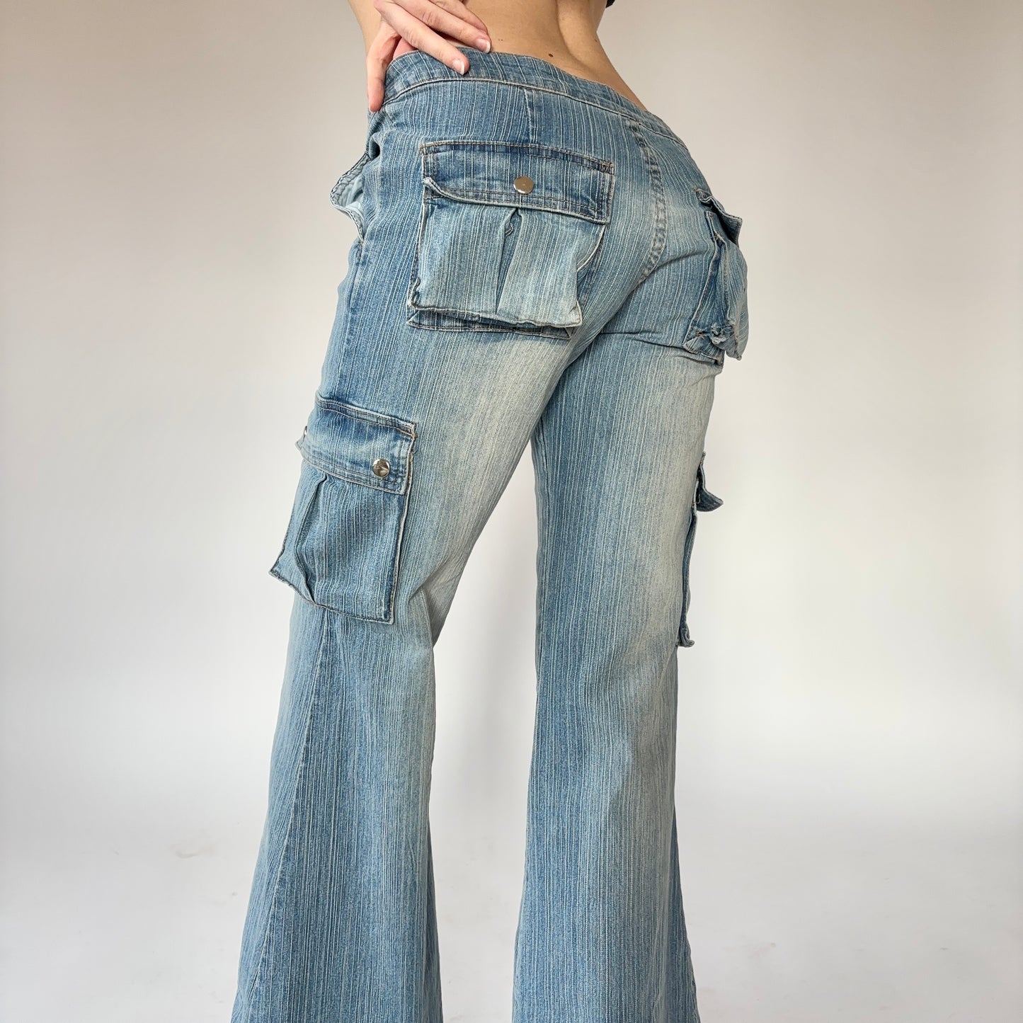 2000s Mystic Cargo Jeans (M)