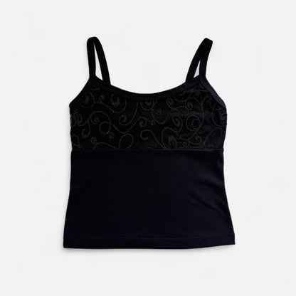 Morbid Threads Beaded Tank Top (XS/S)