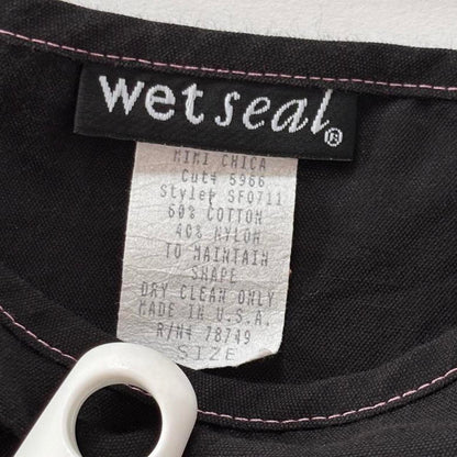 Y2K Pleated Mini Skirt (M)