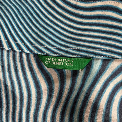 Y2K Benetton Psychedelic Cyber Top (S)