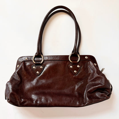 2000s Leather Shoulder Bag
