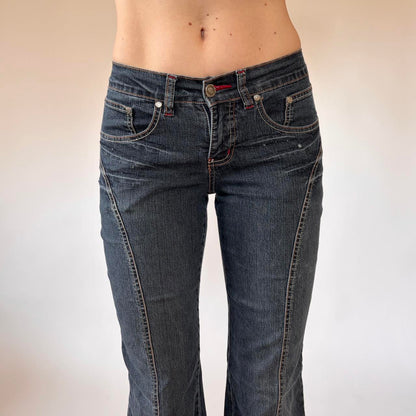 Y2K Flare Jeans (XXS/XS)
