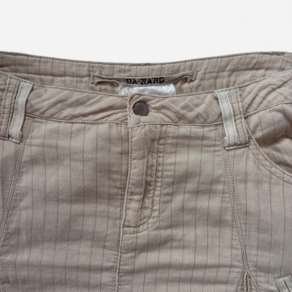 Da Nang Pinstripe Skirt (L)