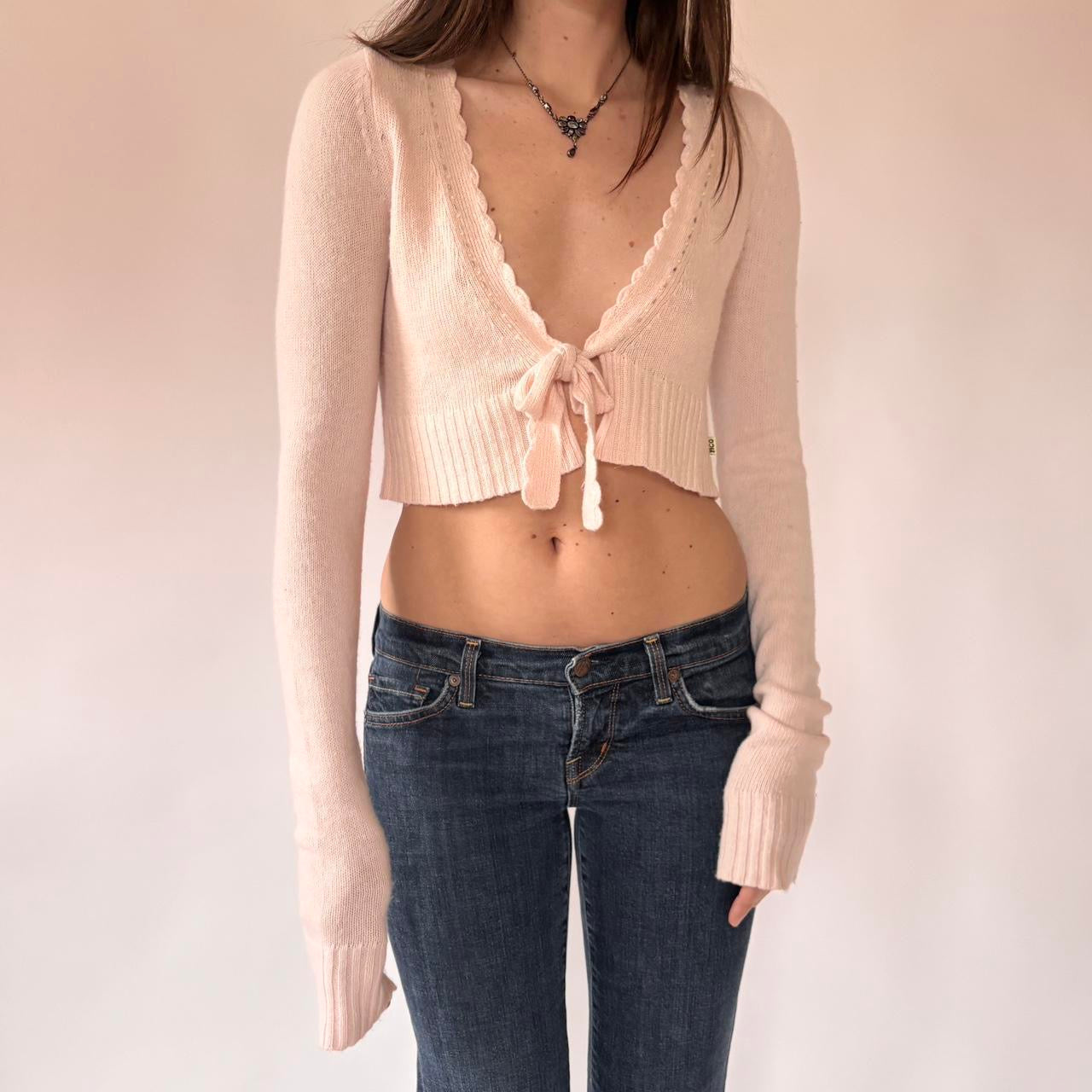 Y2K Hollister Ballet Cardigan (M)