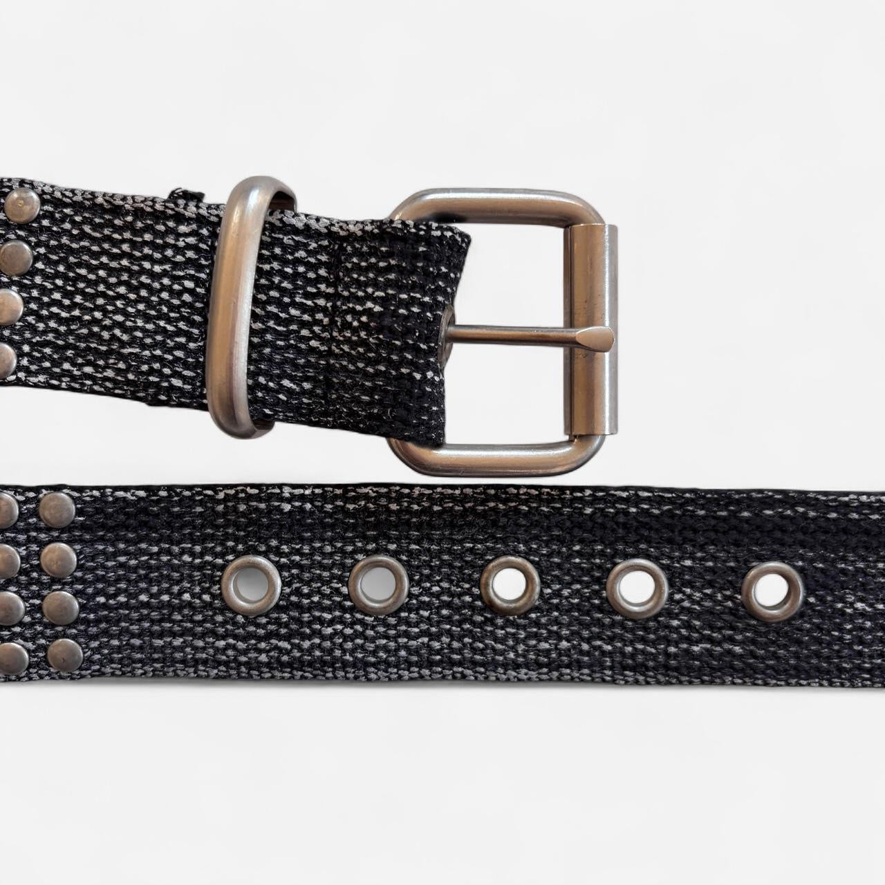 Studded Grommet Belt