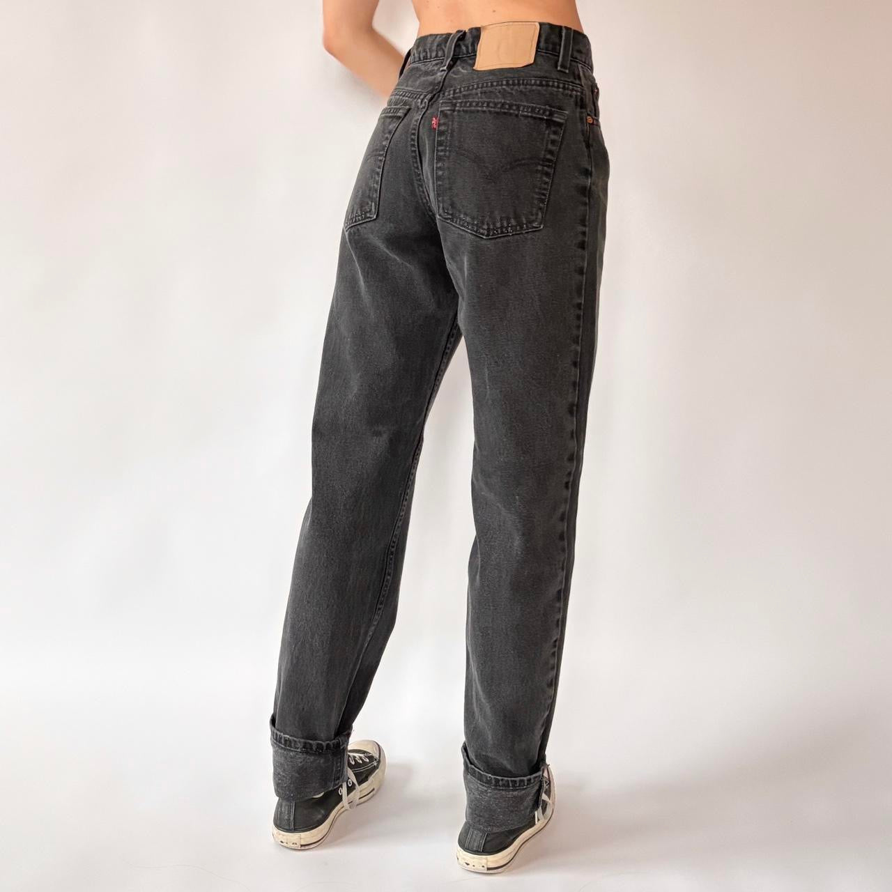 90s Levi’s Black 550 Jeans (S)