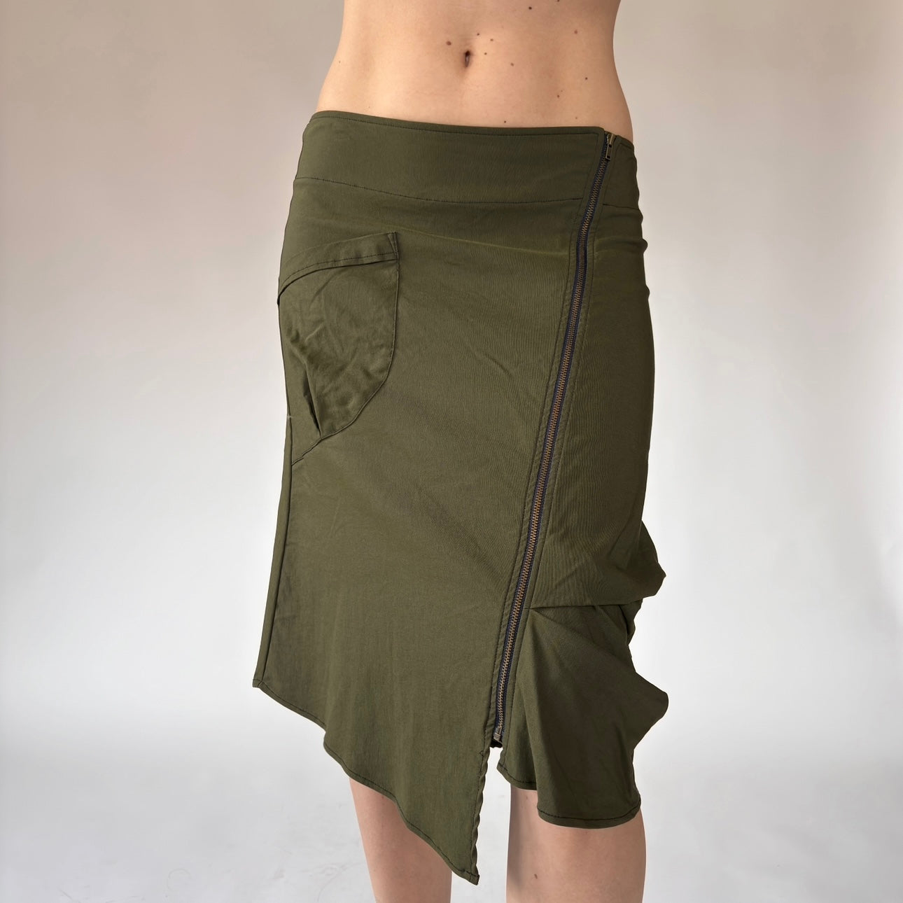 2000s Zipper Midi (S)