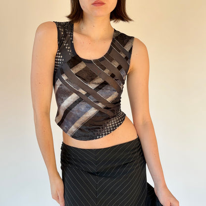 90s Burnout Velvet Tank (XXS/XS)
