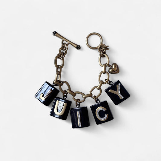 Juicy Couture Y2K Chunky Charm Bracelet