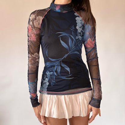 Desigual Mesh Top (S)