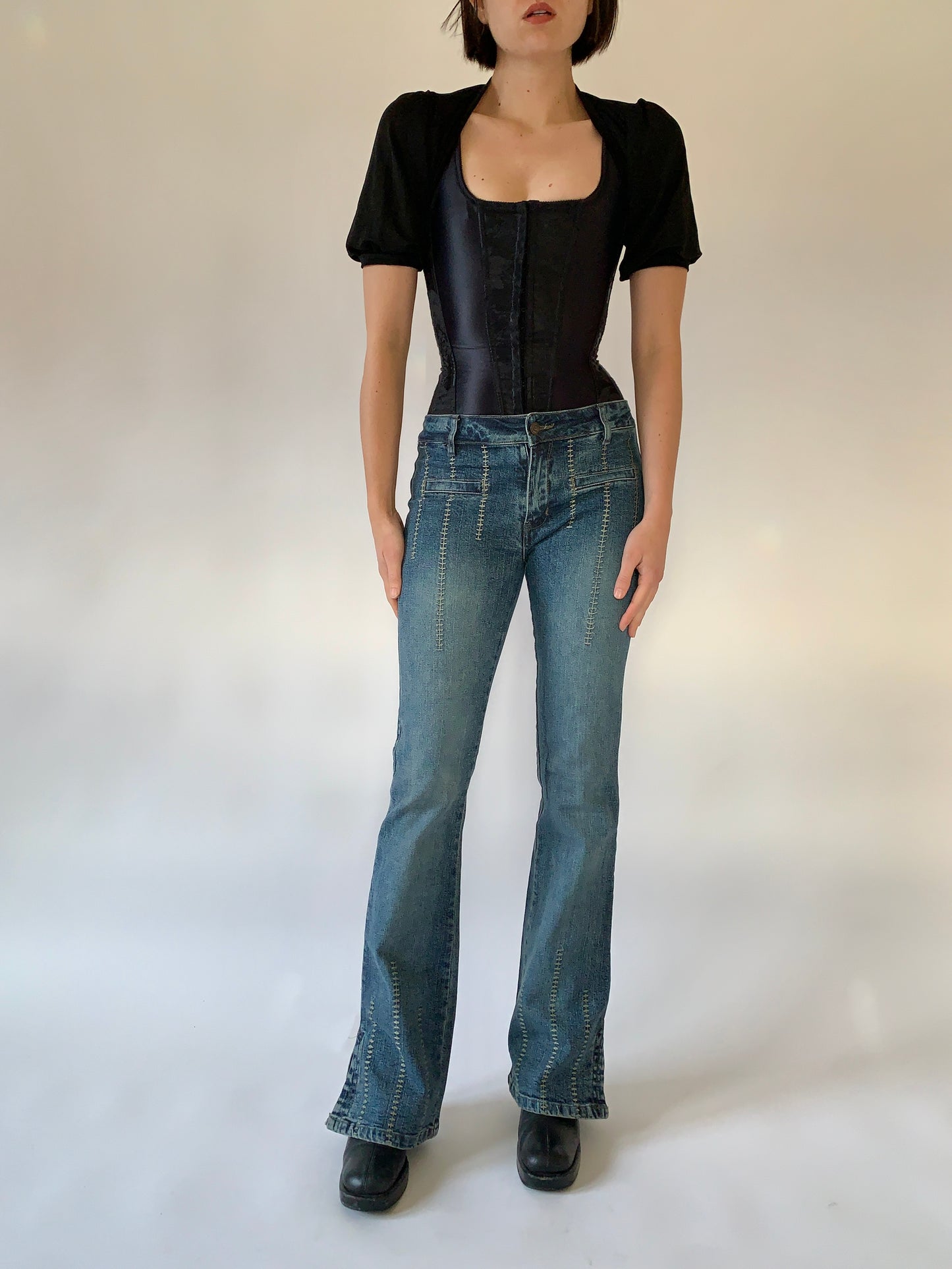 Y2K Flare Jeans - S/M