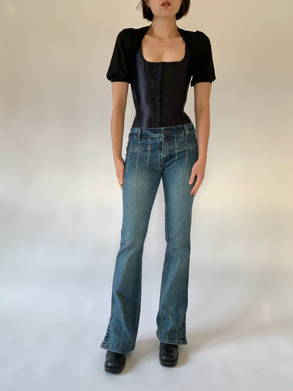 Y2K Flare Jeans - S/M
