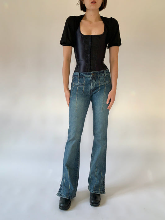 Y2K Flare Jeans - S/M