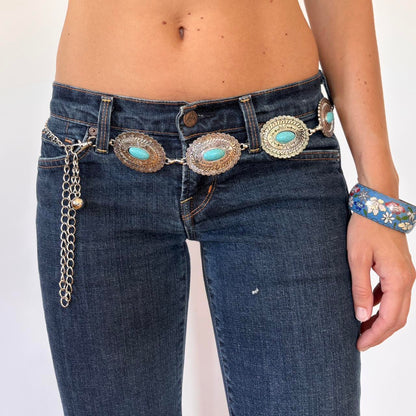 Western Concho Chain Belt