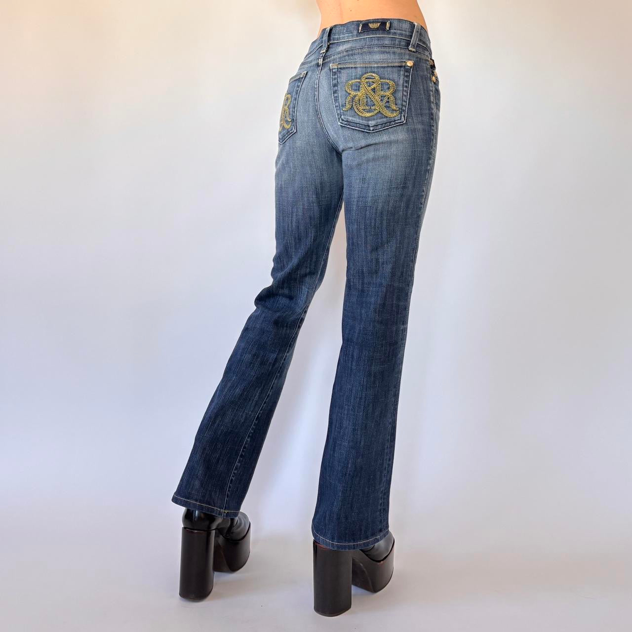 Y2K Rock & Republic Low Rise Jeans (XS/S)