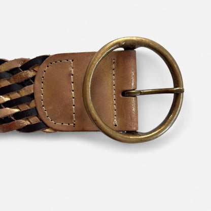 Braided Leather Belt