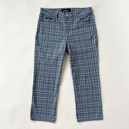 2000s Plaid Capris (XS/S)