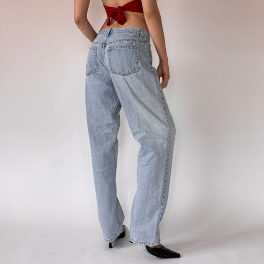 90s Light Wash Jeans (M)