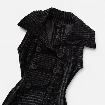 Y2K Knitted Micro Mini Dress (S)