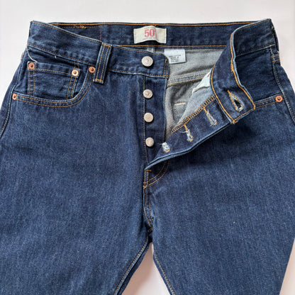 Levi’s Dark Wash 501s (S)