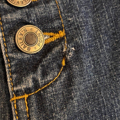 Y2K Denim Midi Skirt (S)