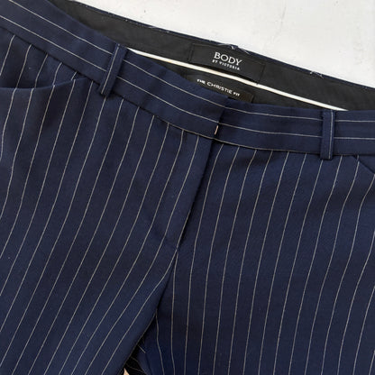 Body by Victoria Pinstripe Trousers (M)