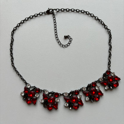Rhinestone Statement Necklace