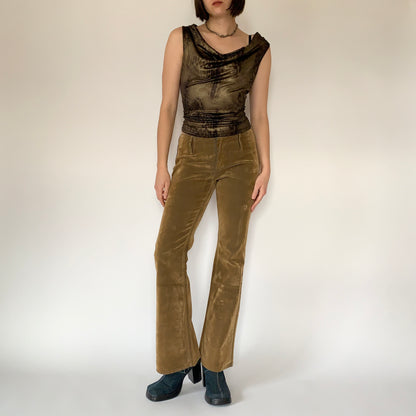 Vintage Velvet Lazer Jeans (S)