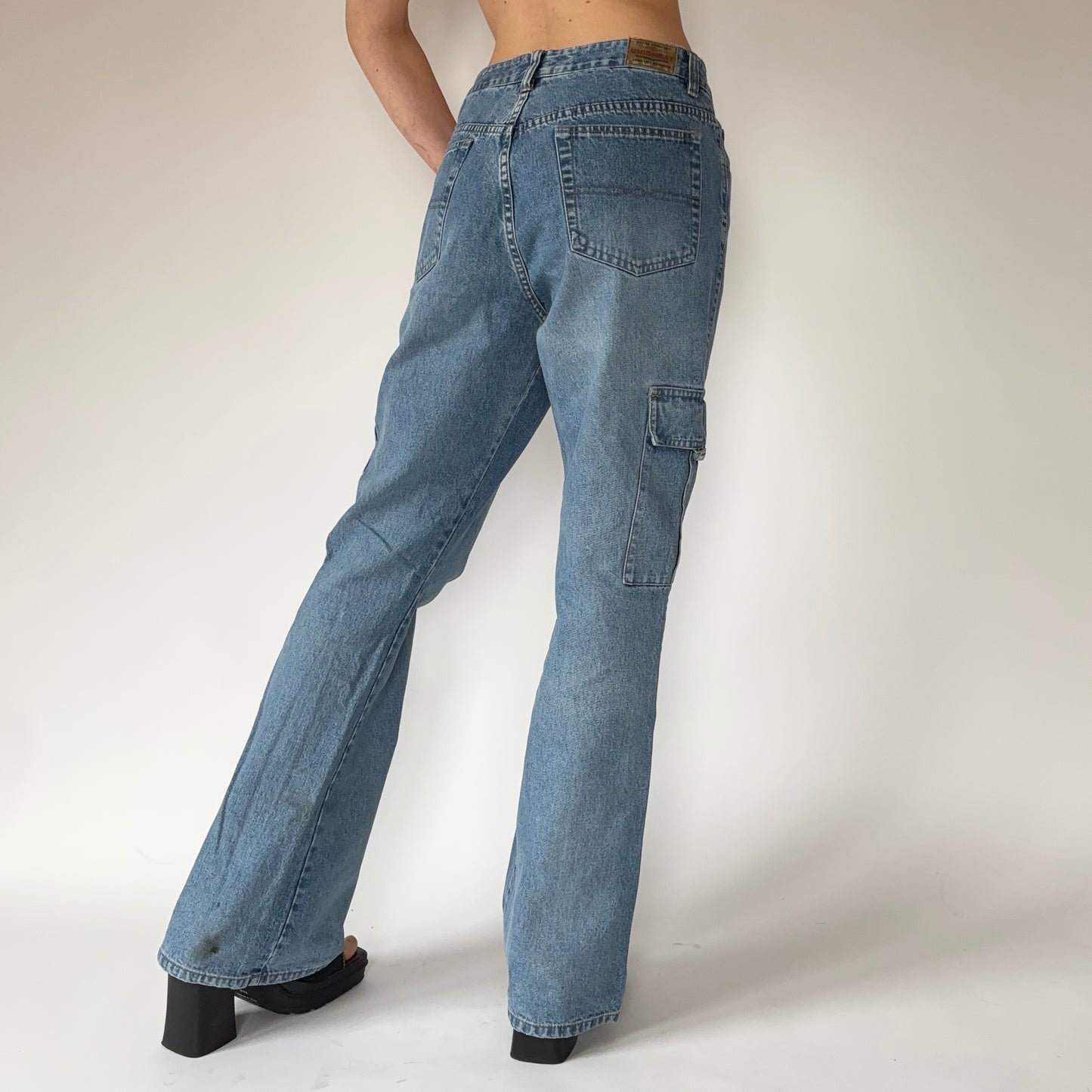 90s Cargo Jeans (M)