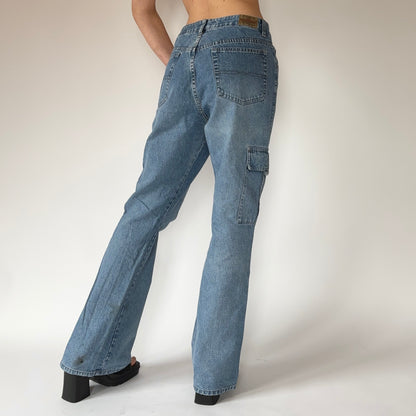90s Cargo Jeans (M)