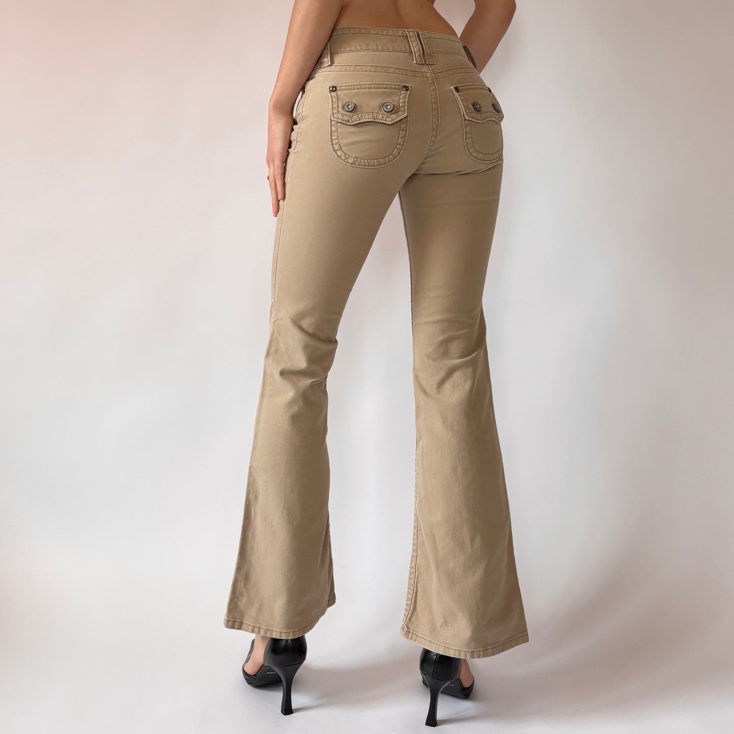 Y2K Low Rise Flares (XXS)