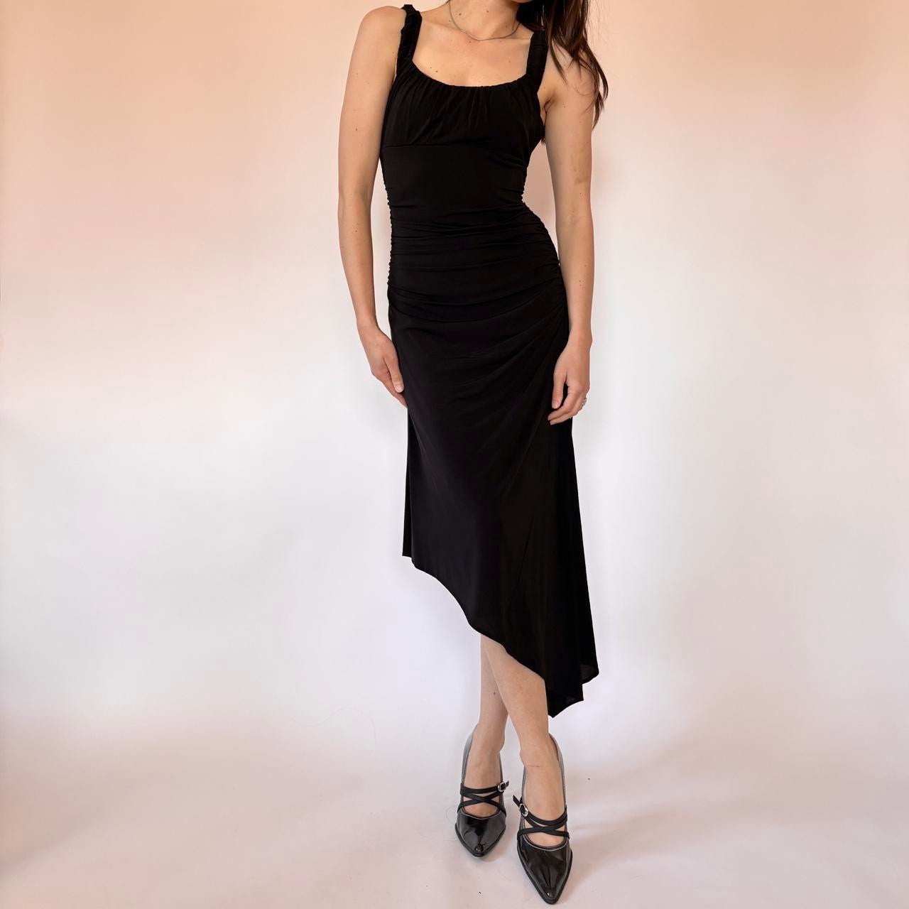 BCBG 2000s Noir Dress (M)