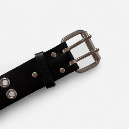 Black Grommet Belt