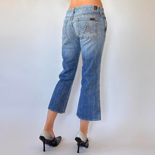 Seven Low Rise Capri Jeans (S)