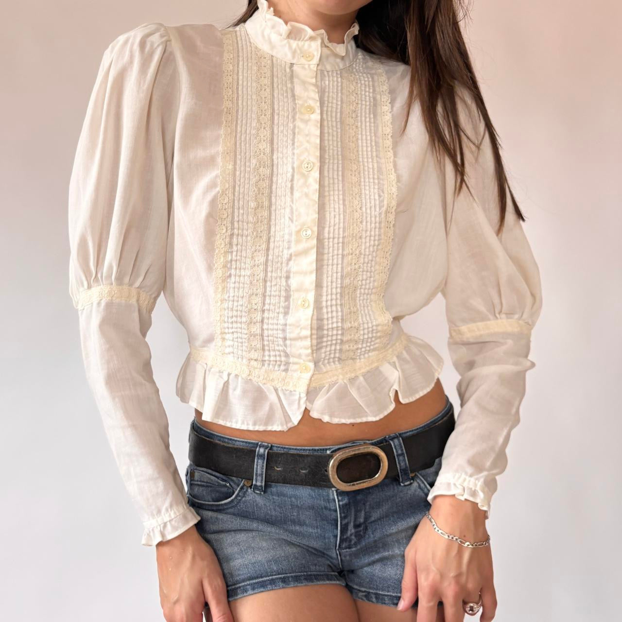 70s Prairie Blouse (S)