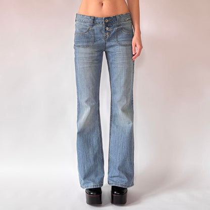 Y2K Flare Jeans (M)