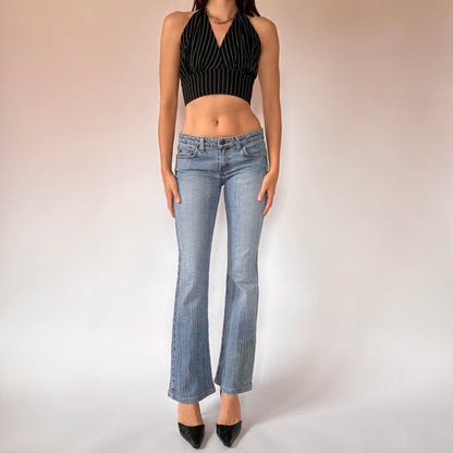 Y2K L.e.i. Low Rise Flare Jeans (XXS/XS)