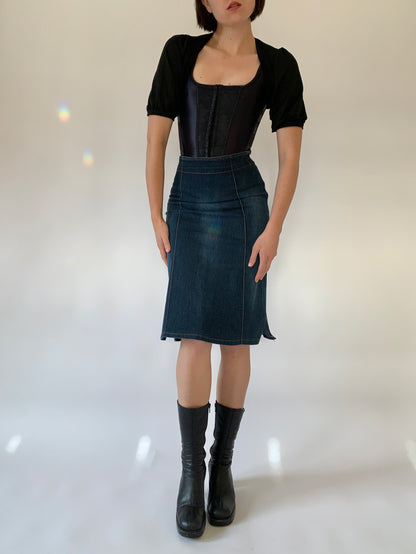 Y2K Denim Midi - Small