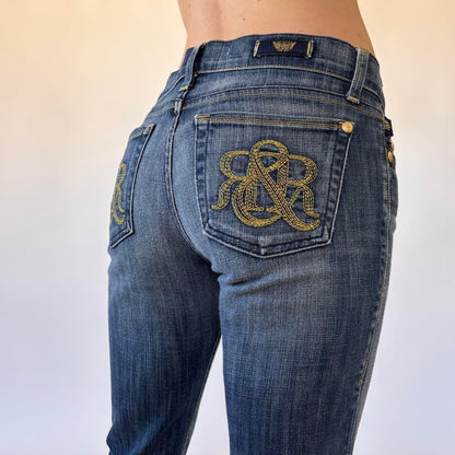 Y2K Rock & Republic Low Rise Jeans (XS/S)