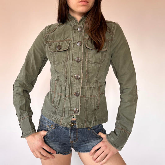 Y2K Cargo Jacket (XS/S)