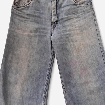 70s Light Wash Bellbottoms (XS/S)