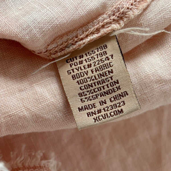 Deadstock 2000s Linen Skirt (XS-M)