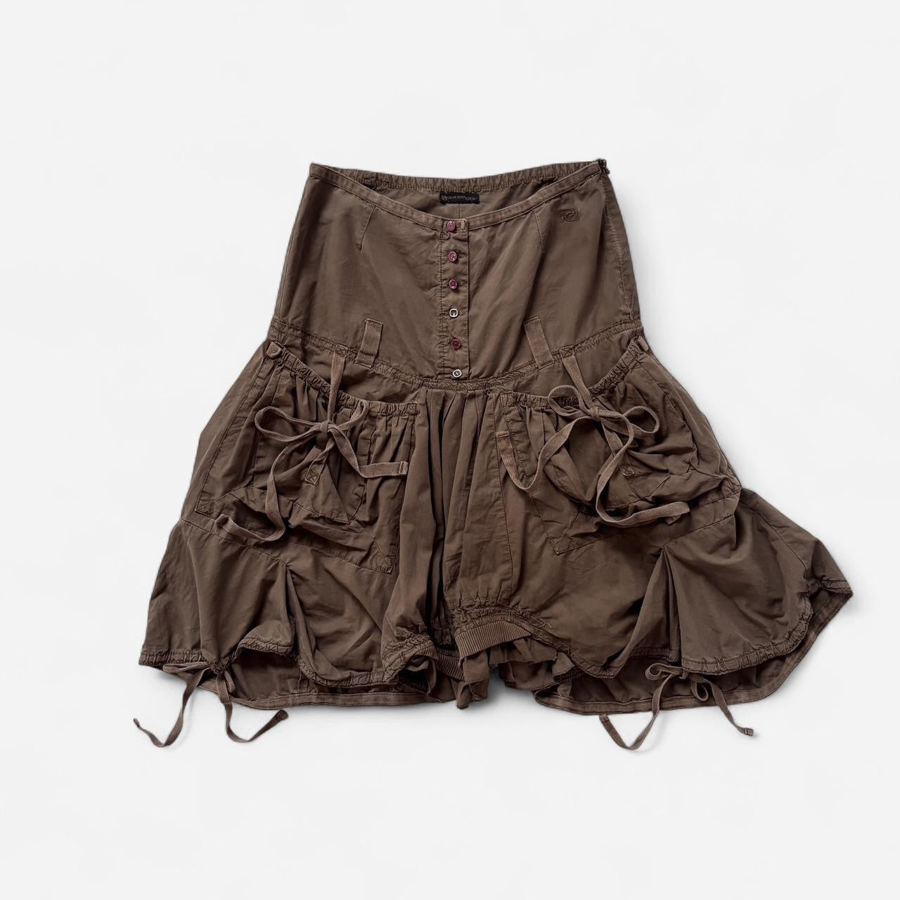 French Y2K Parachute Skirt (S)