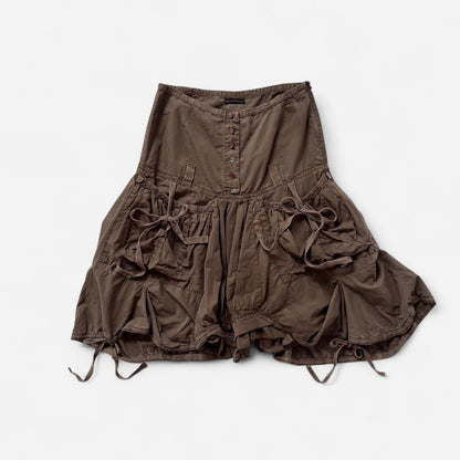 French Y2K Parachute Skirt (S)