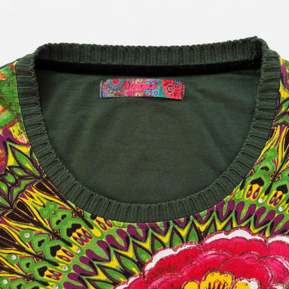Desigual Graphic Longsleeve Top (S)