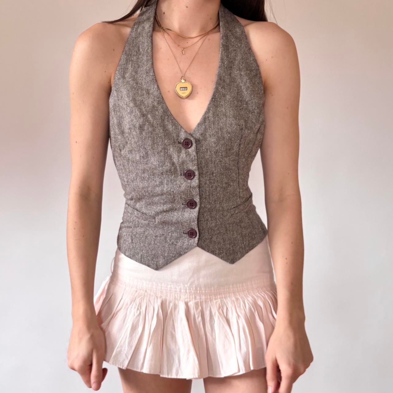 Y2K Halter Vest (S/M)